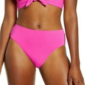 Robin Piccone Ava High Waist Bikini Bottoms